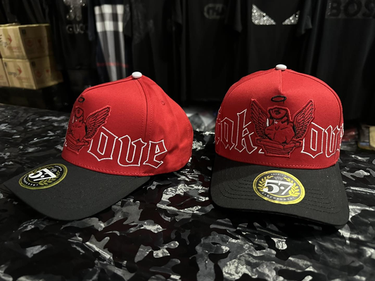 Gorra 5.7 Fake love red