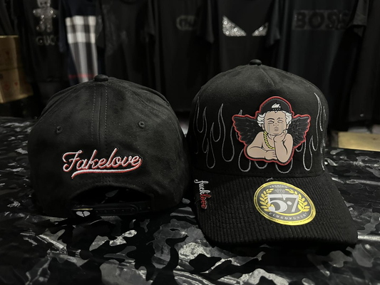 Gorra 5.7 Fake Love Black